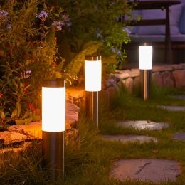 Arden Solarlampen, Warmweiß (2er Set) - 